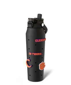 Bottle Buddy 32oz | Clemson Tigers | Skin + Budz Bundle