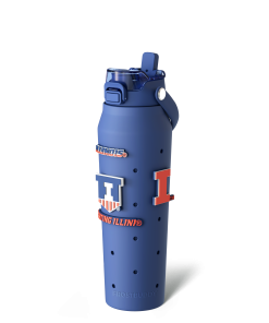 Bottle Buddy 32oz | Illinois Fighting Illini | Skin + Budz Bundle