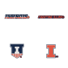 Budz | Illinois Fighting Illini | 4-Pack Bundle